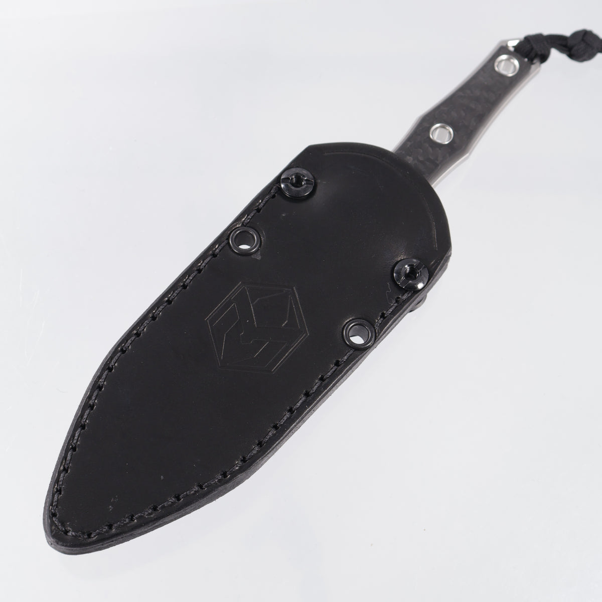 Heretic Mini Nephilim - Carbon Fiber - Stonewash Magnacut - H069-2A-CF
