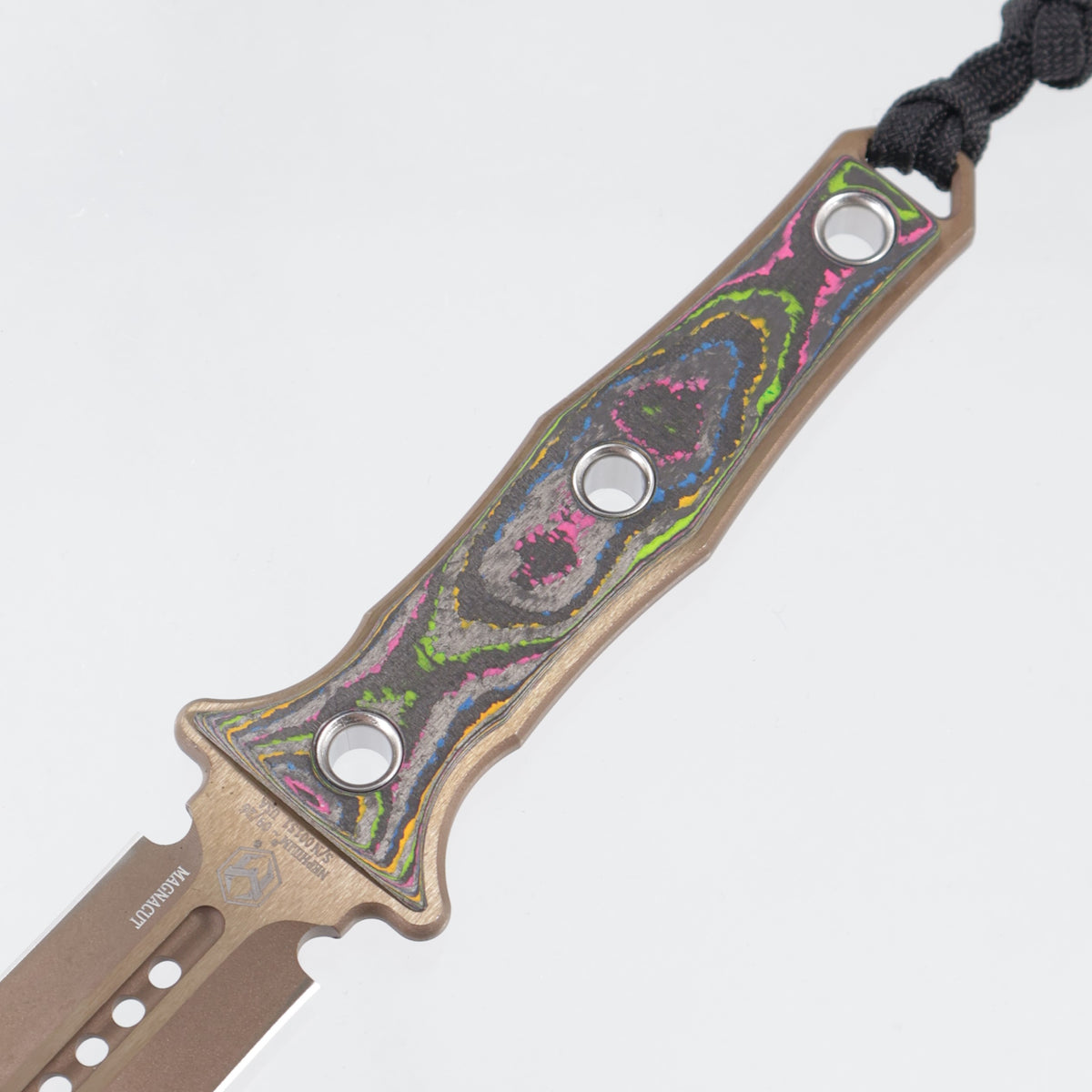 Heretic Mini Nephilim - 80s Camo Carbon - Bronze Magnacut - H069-7A-80CF - BROP Exclusive