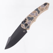 Heretic Mini Pariah Auto Single Edge - Duck Camo Polymer - Black Tactical Magnacut - H054-DC
