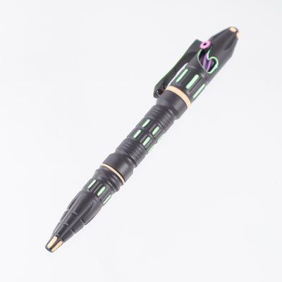 Heretic Thoth - 80s Neon Cel Shade - Modular Titanium Bolt Action Pen - H038-CS-80S - BROP Exclusive