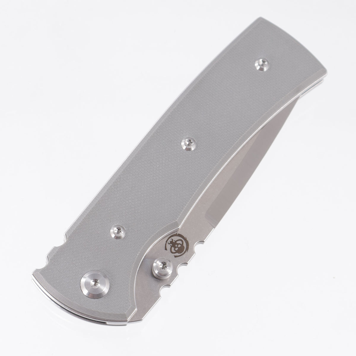 Chaves Redencion 229 Drop Point Blue Label - Charcoal Grey G10 - Belt Satin Elmax