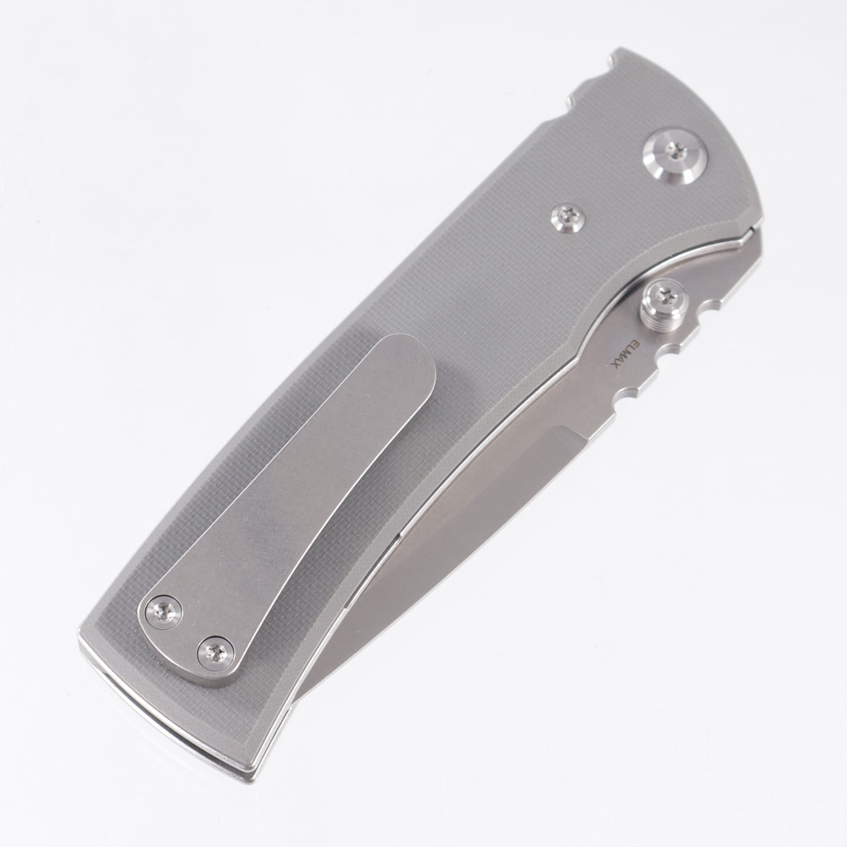 Chaves Redencion 229 Drop Point Blue Label - Charcoal Grey G10 - Belt Satin Elmax