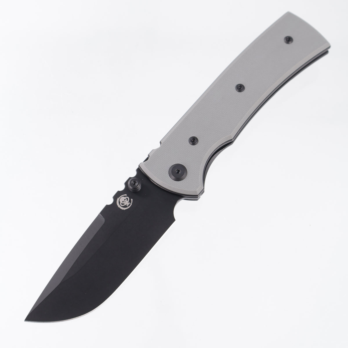 Chaves Redencion 229 Drop Point Blue Label - Charcoal Grey G10 - Black PVD Elmax