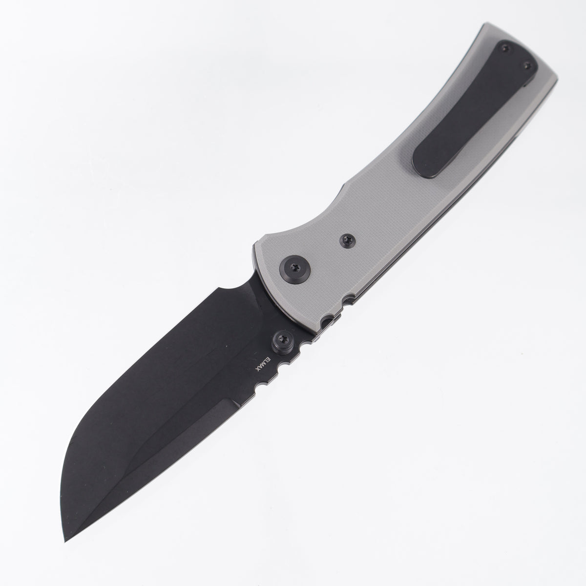 Chaves Redencion 229 Drop Point Blue Label - Charcoal Grey G10 - Black PVD Elmax