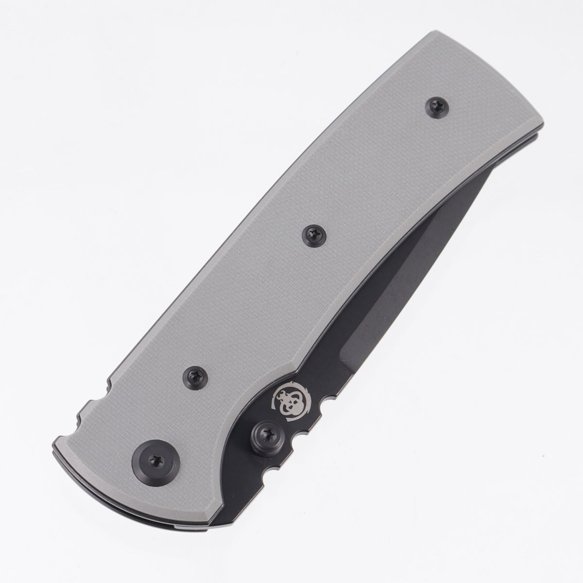 Chaves Redencion 229 Drop Point Blue Label - Charcoal Grey G10 - Black PVD Elmax