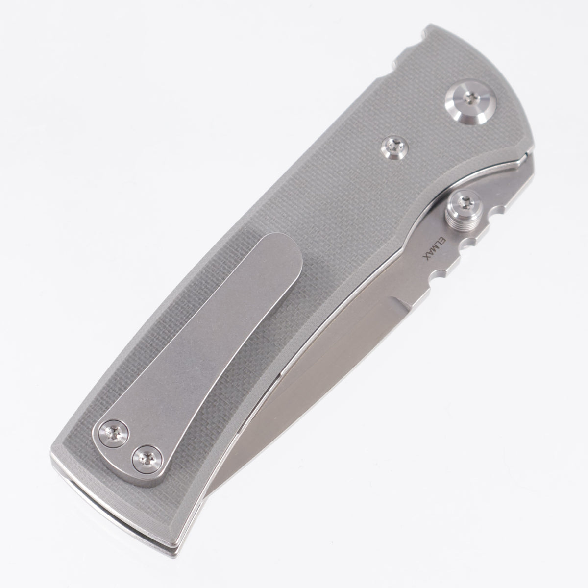 Chaves Redencion Street Drop Point Blue Label - Charcoal Grey G10 - Belt Satin Elmax