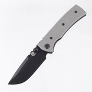 Chaves Redencion Street Drop Point Blue Label - Charcoal Grey G10 - Black PVD Elmax