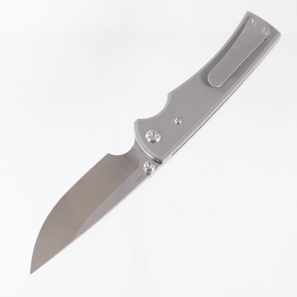 Chaves Liberation 229 Drop Point Blue Label - Charcoal Grey G10 - Belt Satin Elmax