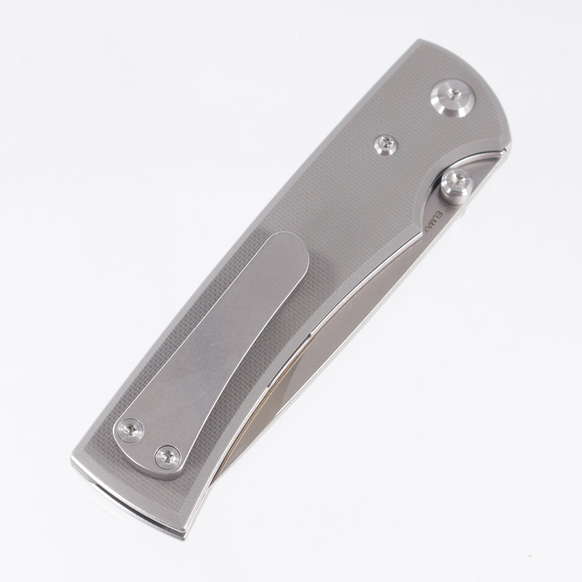 Chaves Liberation 229 Drop Point Blue Label - Charcoal Grey G10 - Belt Satin Elmax