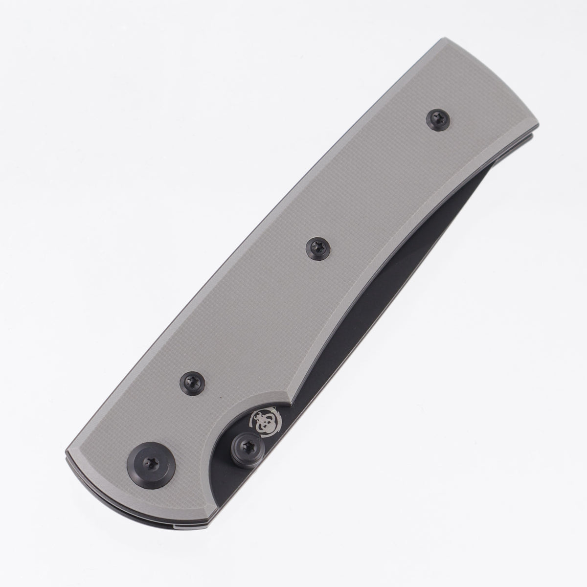 Chaves Liberation 229 Drop Point Blue Label - Charcoal Grey G10 - Back PVD Elmax