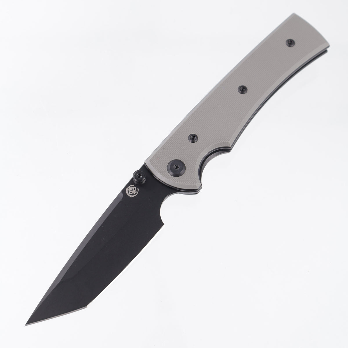 Chaves Liberation 229 Tanto Blue Label - Charcoal Grey G10 - Black PVD Elmax