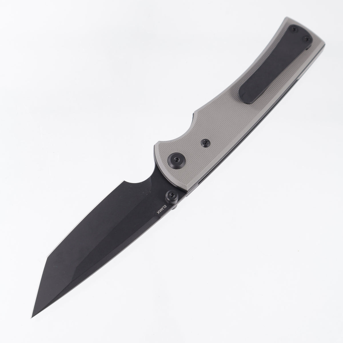 Chaves Liberation 229 Tanto Blue Label - Charcoal Grey G10 - Black PVD Elmax