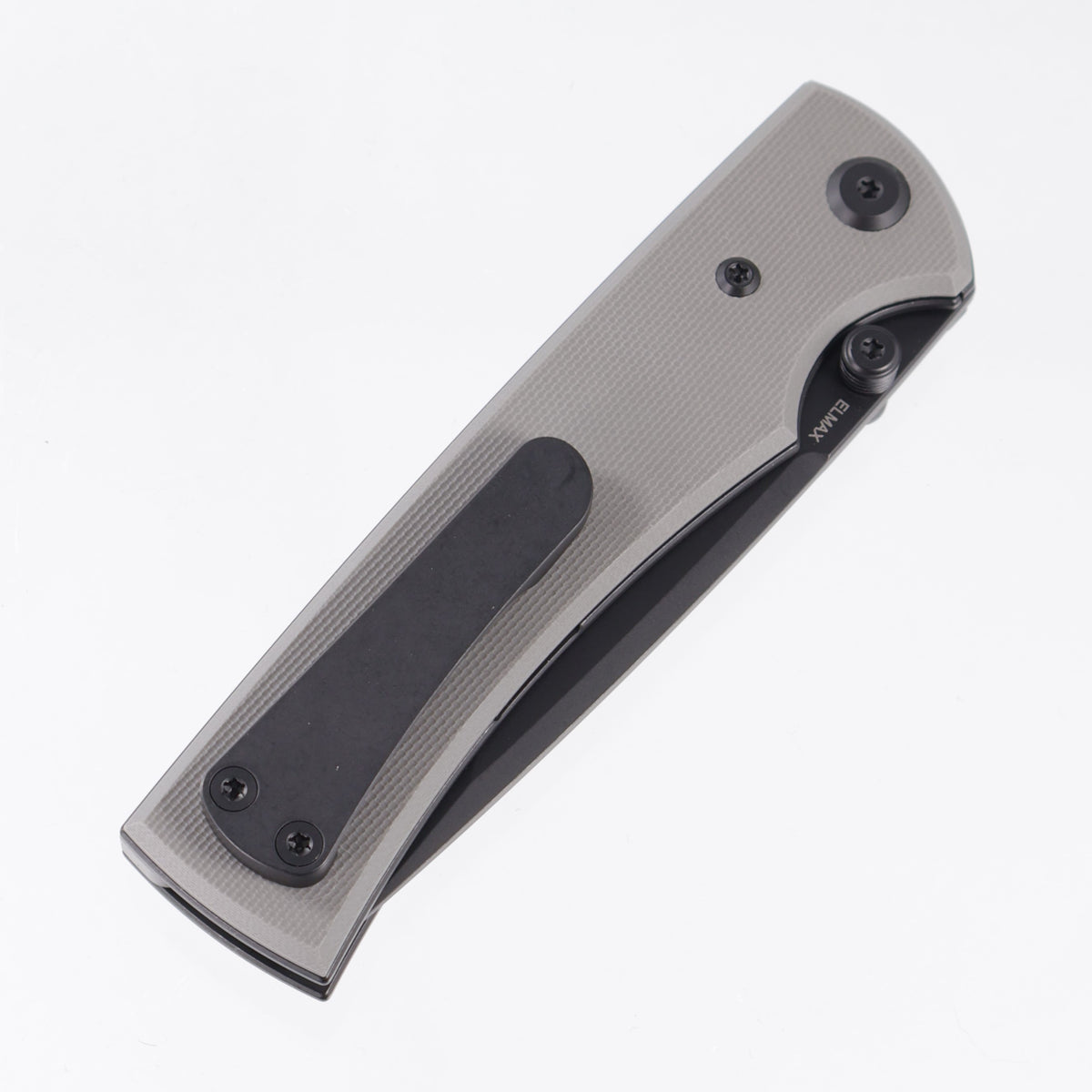 Chaves Liberation 229 Tanto Blue Label - Charcoal Grey G10 - Black PVD Elmax