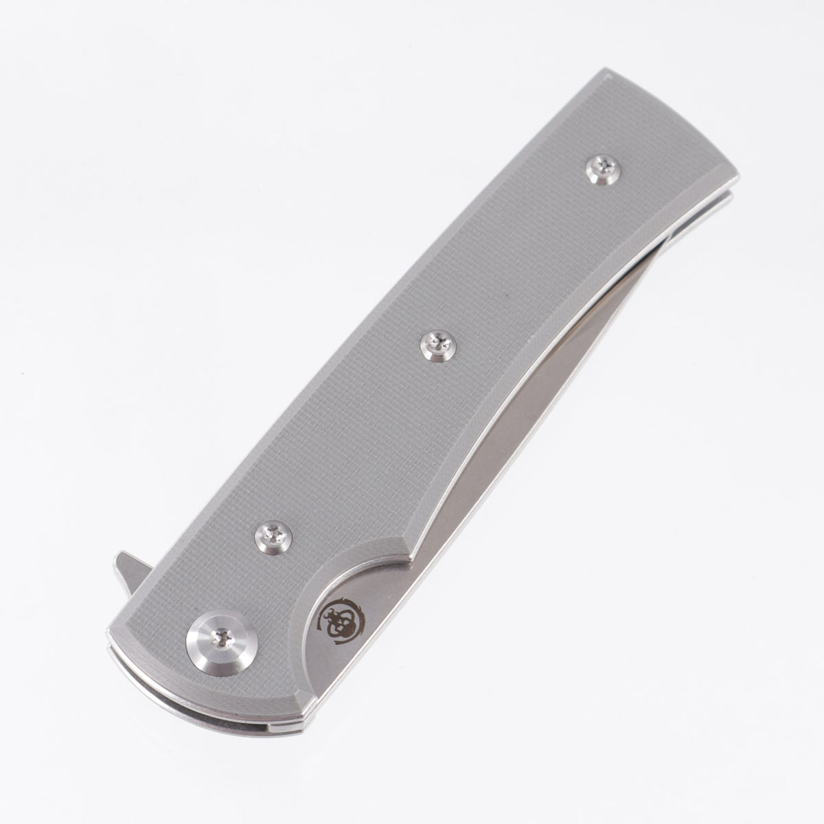 Chaves Liberation Street Drop Point Blue Label - Charcoal Grey G10 - Belt Satin Elmax