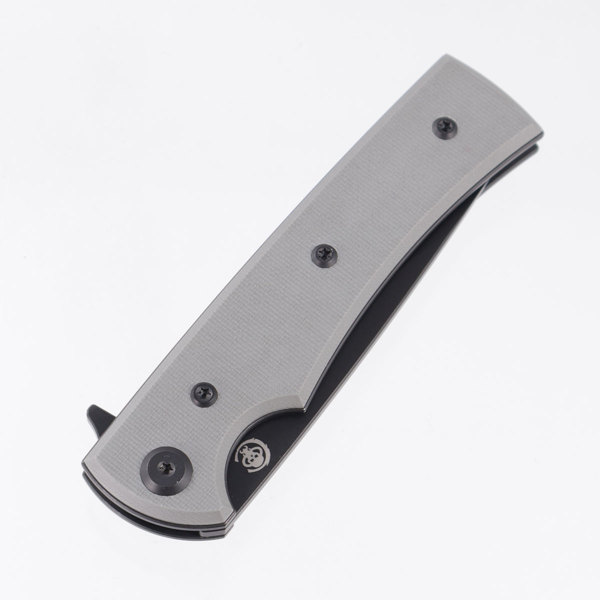 Chaves Liberation Street Drop Point Blue Label - Charcoal Grey G10 - Black PVD Elmax
