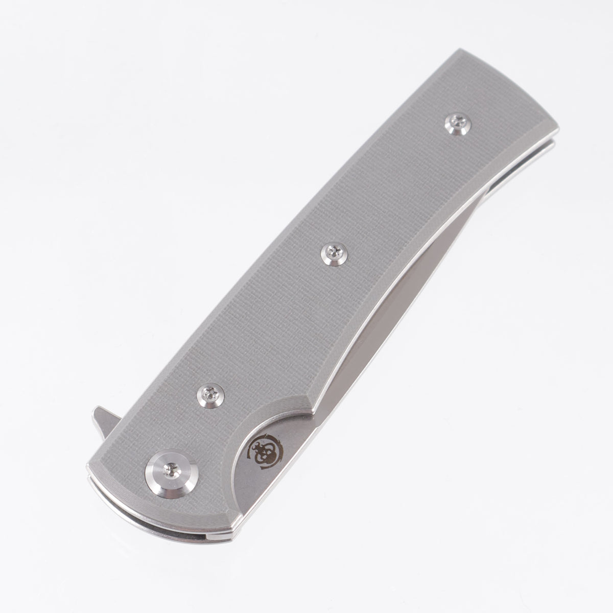 Chaves Liberation Street Tanto Blue Label - Charcoal Grey G10 - Belt Satin Elmax