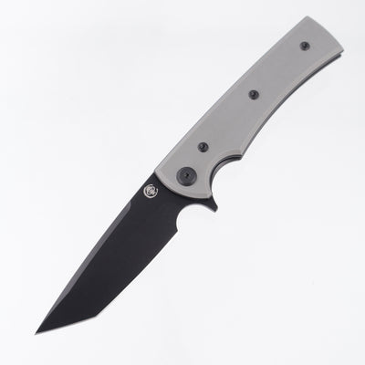 Chaves Liberation Street Tanto Blue Label - Charcoal Grey G10 - Black PVD Elmax