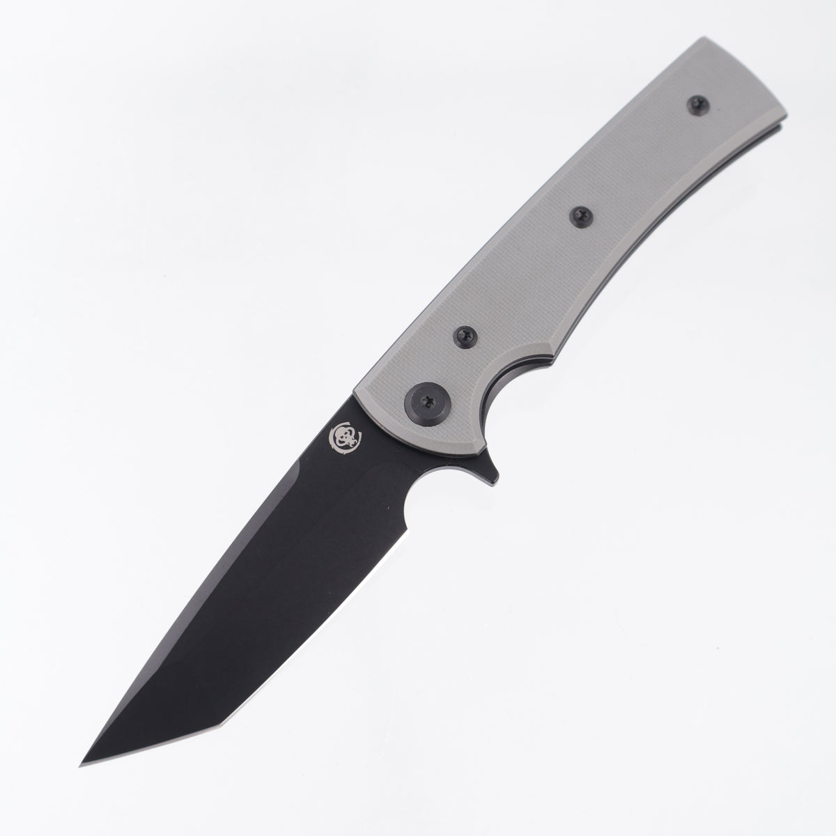 Chaves Liberation Street Tanto Blue Label - Charcoal Grey G10 - Black PVD Elmax