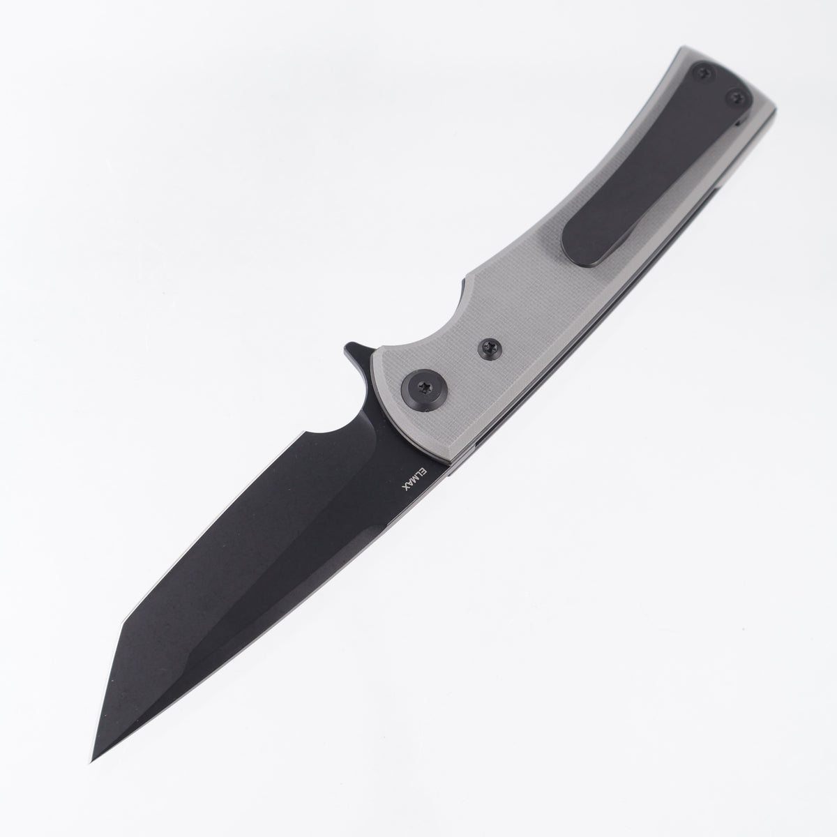 Chaves Liberation Street Tanto Blue Label - Charcoal Grey G10 - Black PVD Elmax