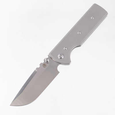 Chaves NTAK Redencion Drop Point Blue Label - Charcoal Grey G10 - Belt Satin Elmax