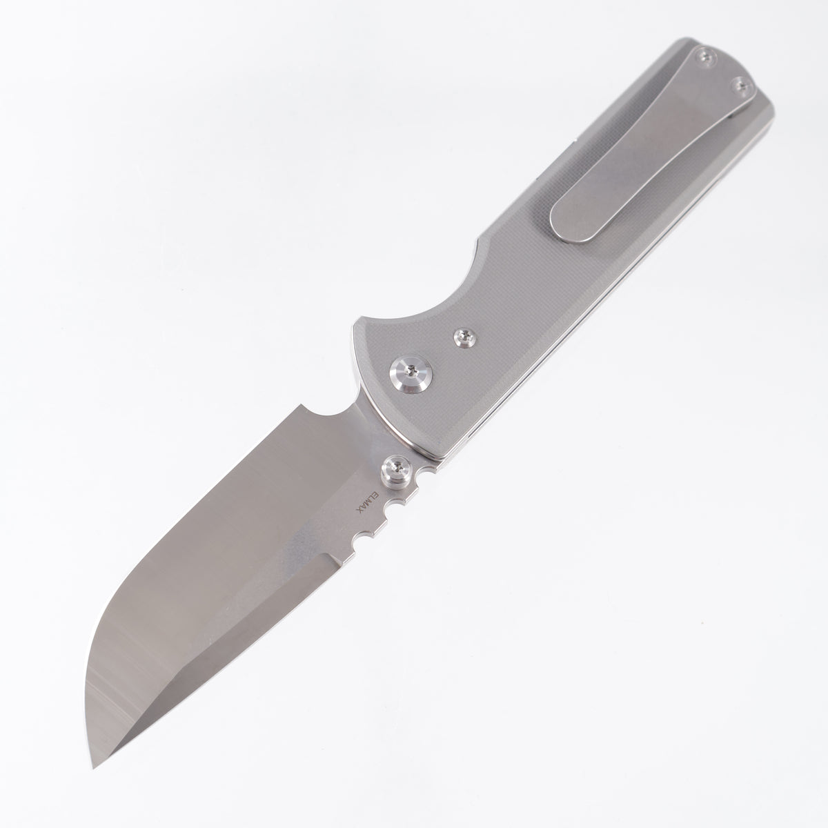 Chaves NTAK Redencion Drop Point Blue Label - Charcoal Grey G10 - Belt Satin Elmax