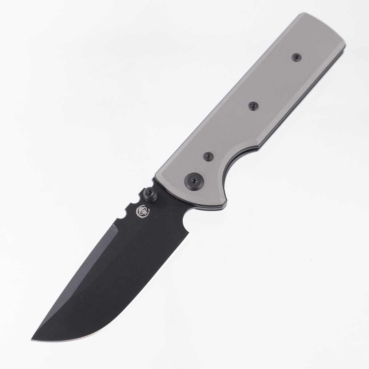Chaves NTAK Redencion Drop Point Blue Label - Charcoal Grey G10 - Black PVD Elmax