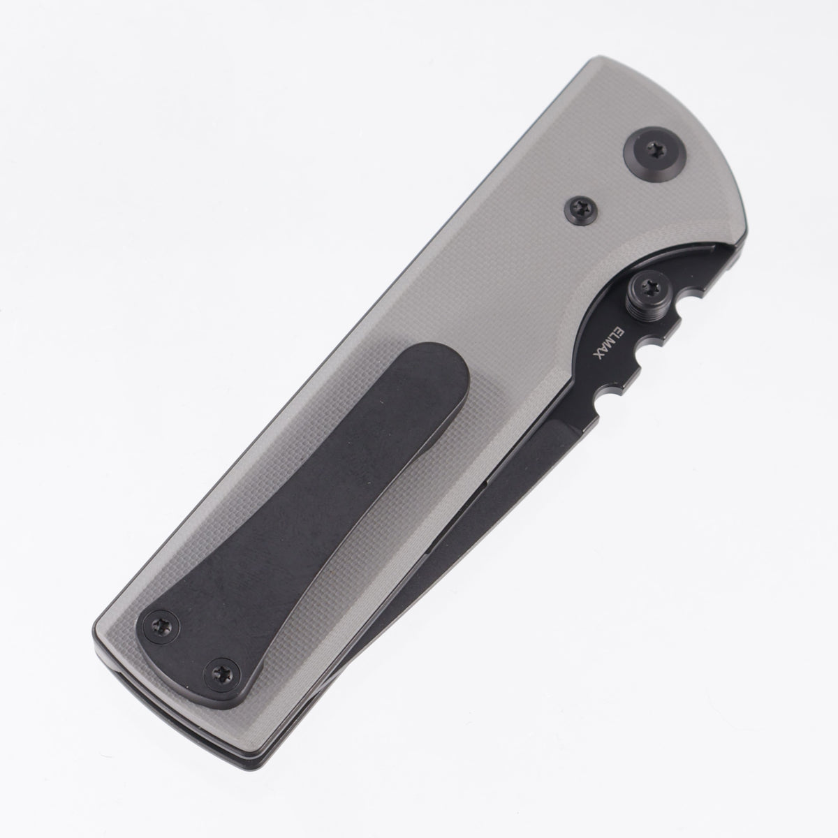 Chaves NTAK Redencion Drop Point Blue Label - Charcoal Grey G10 - Black PVD Elmax