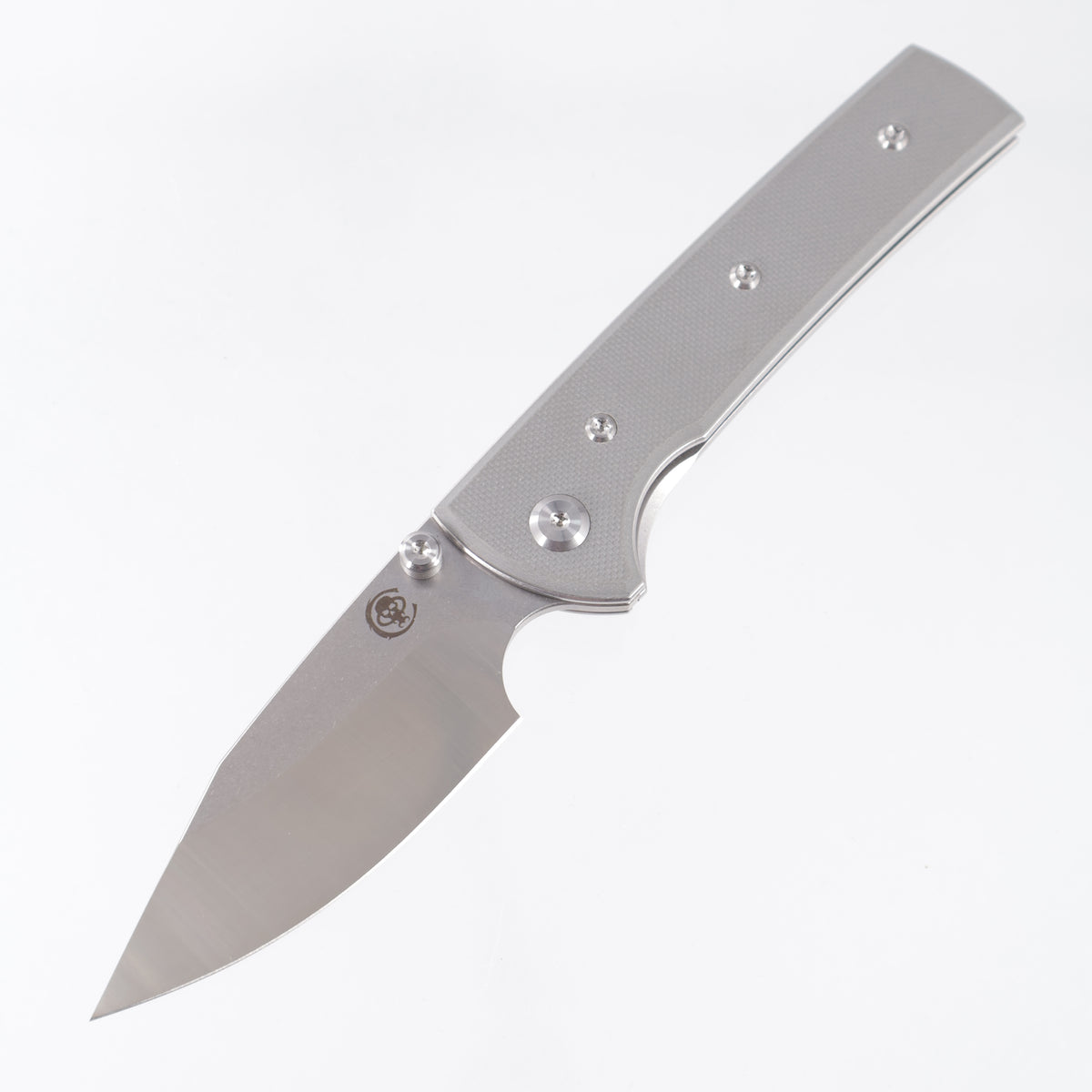 Chaves Scapegoat Street Blue Label - Charcoal Grey G10 - Belt Satin Elmax