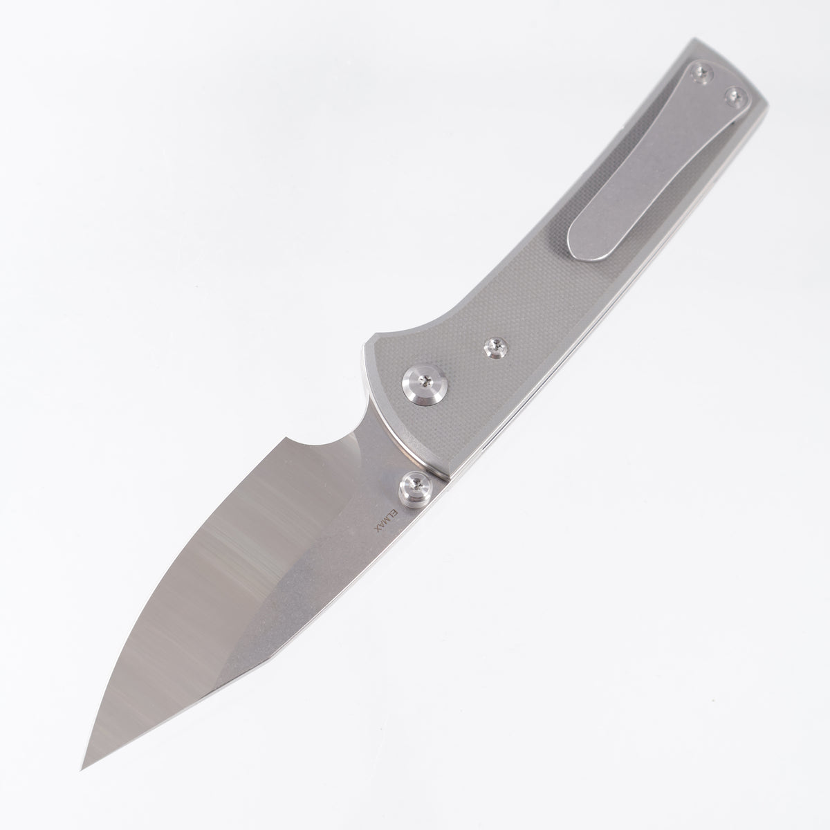 Chaves Scapegoat Street Blue Label - Charcoal Grey G10 - Belt Satin Elmax