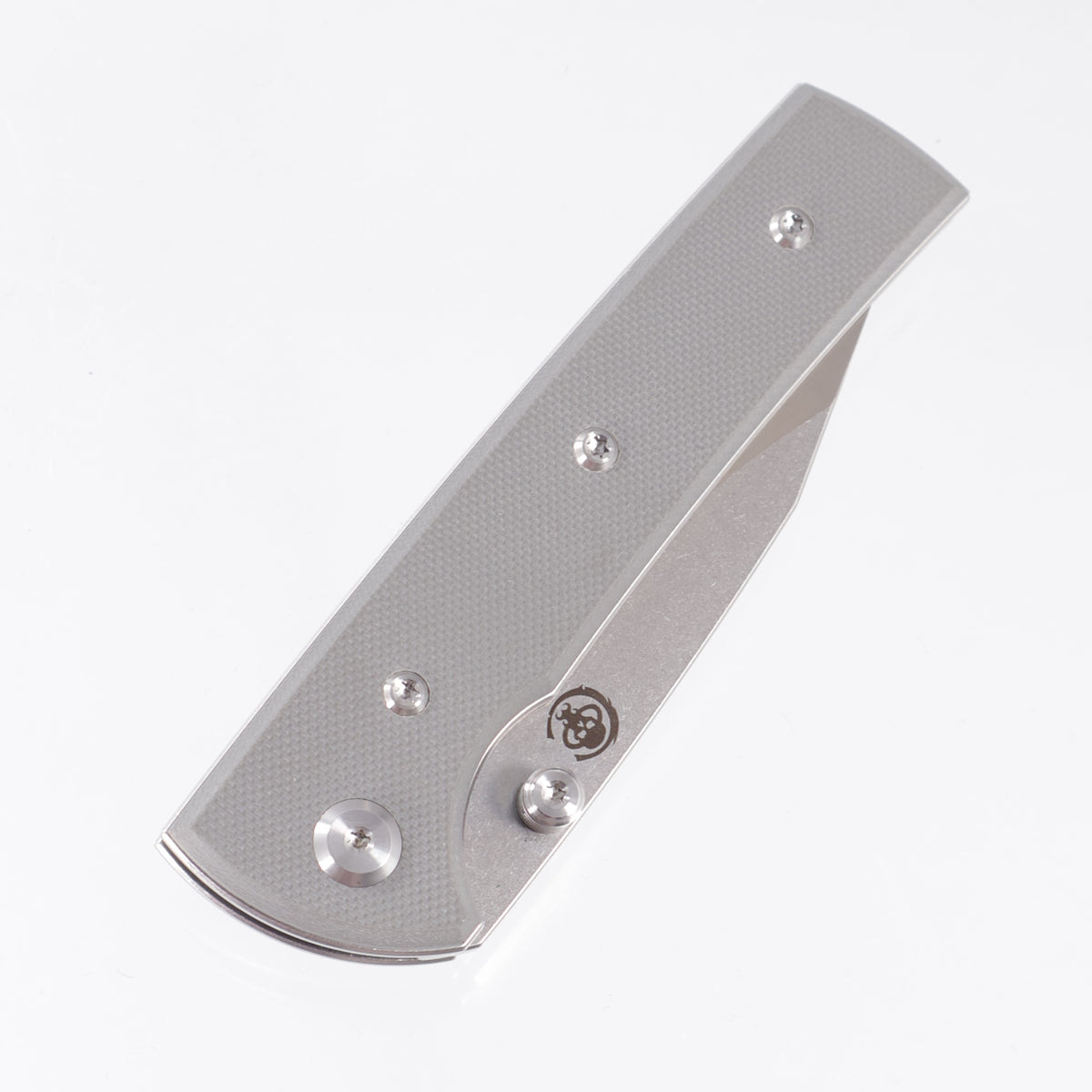 Chaves Scapegoat Street Blue Label - Charcoal Grey G10 - Belt Satin Elmax