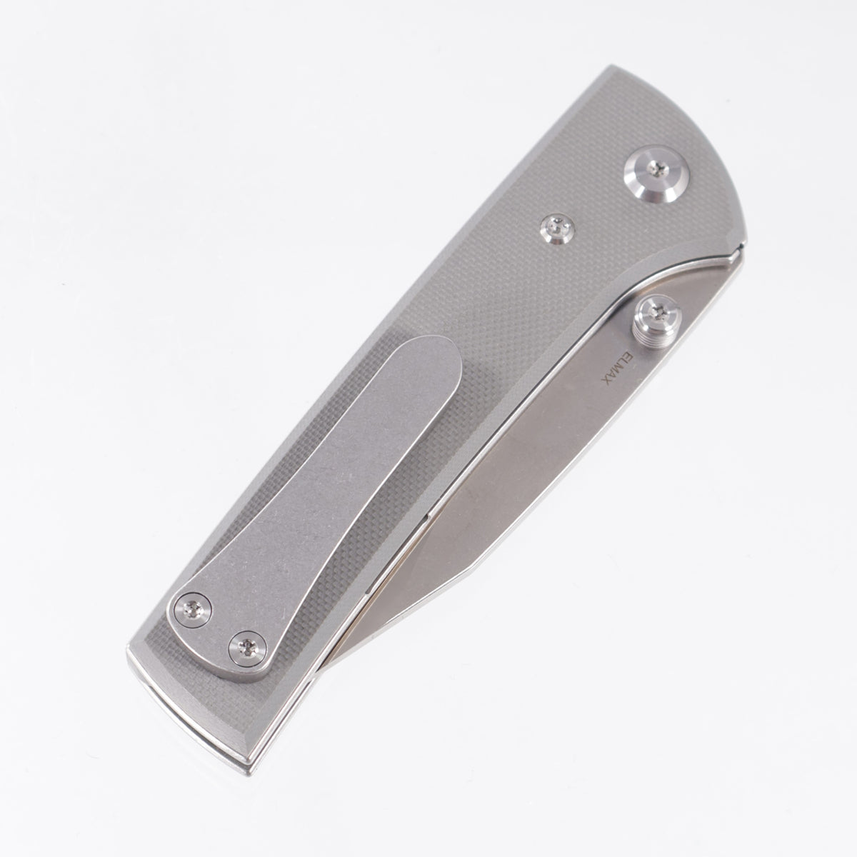 Chaves Scapegoat Street Blue Label - Charcoal Grey G10 - Belt Satin Elmax