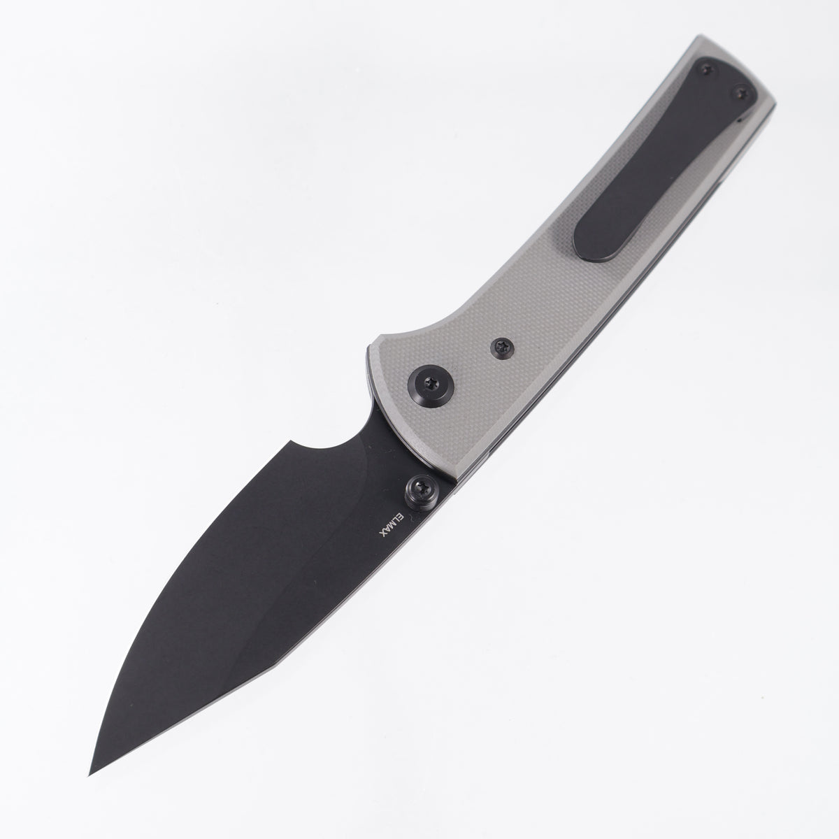 Chaves Scapegoat Street Blue Label - Charcoal Grey G10 - Black PVD Elmax