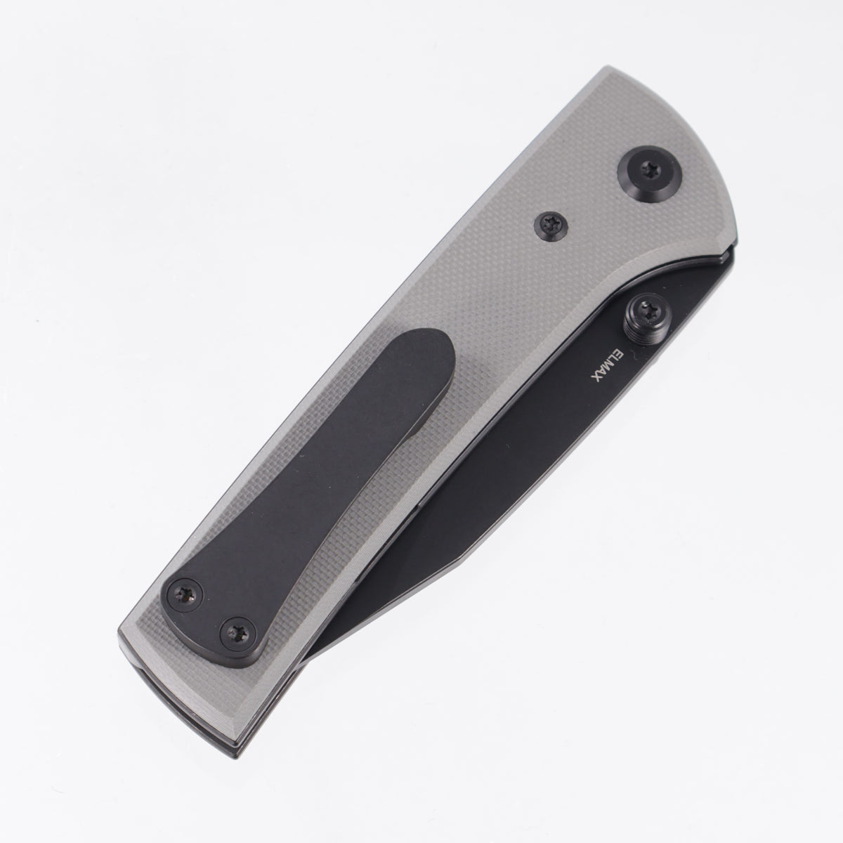 Chaves Scapegoat Street Blue Label - Charcoal Grey G10 - Black PVD Elmax