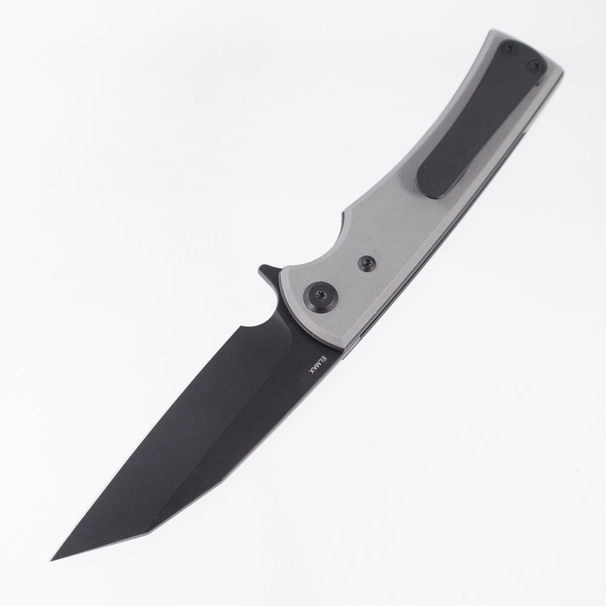Chaves Sangre Street Blue Label - Charcoal Grey G10 - Black PVD Elmax