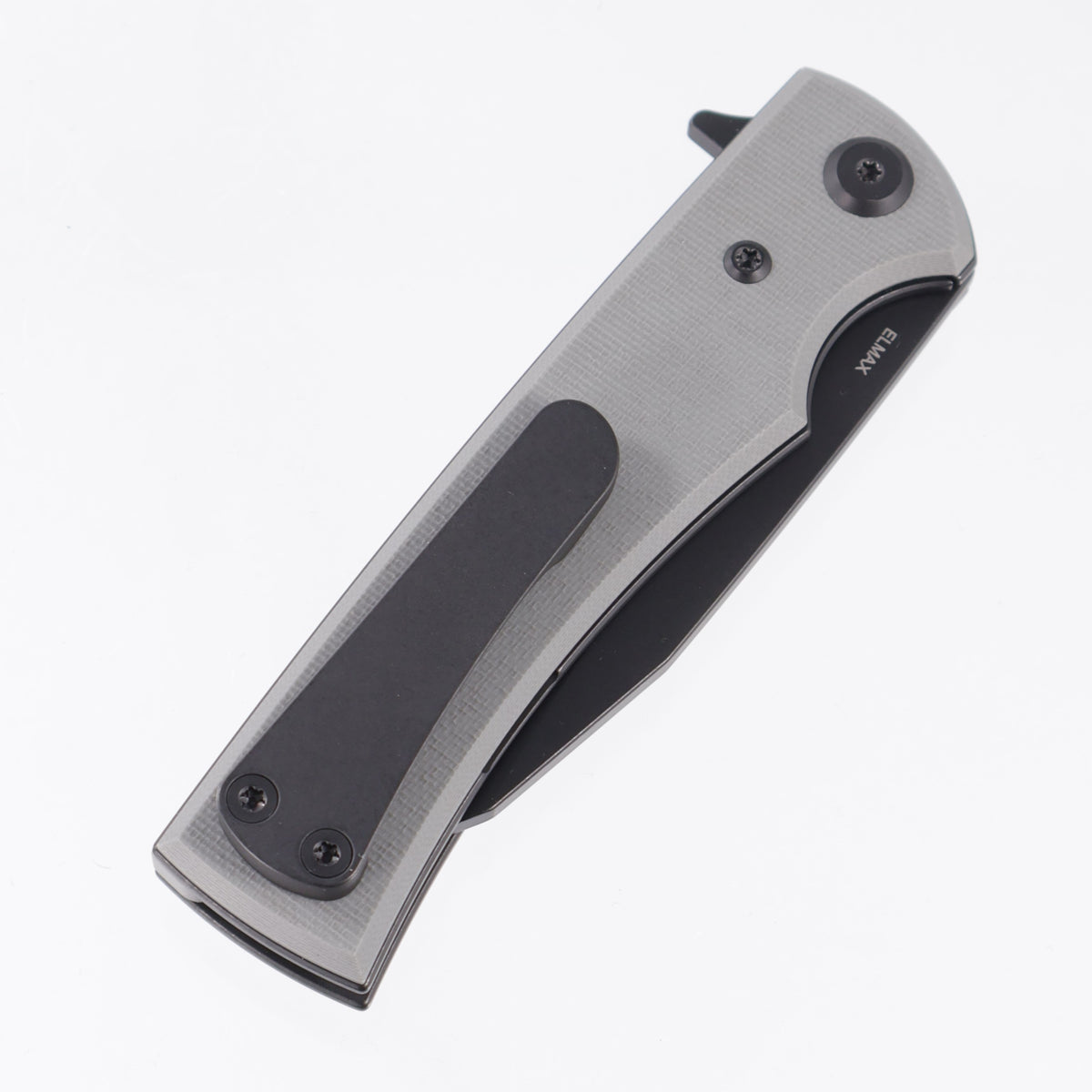 Chaves Sangre Street Blue Label - Charcoal Grey G10 - Black PVD Elmax