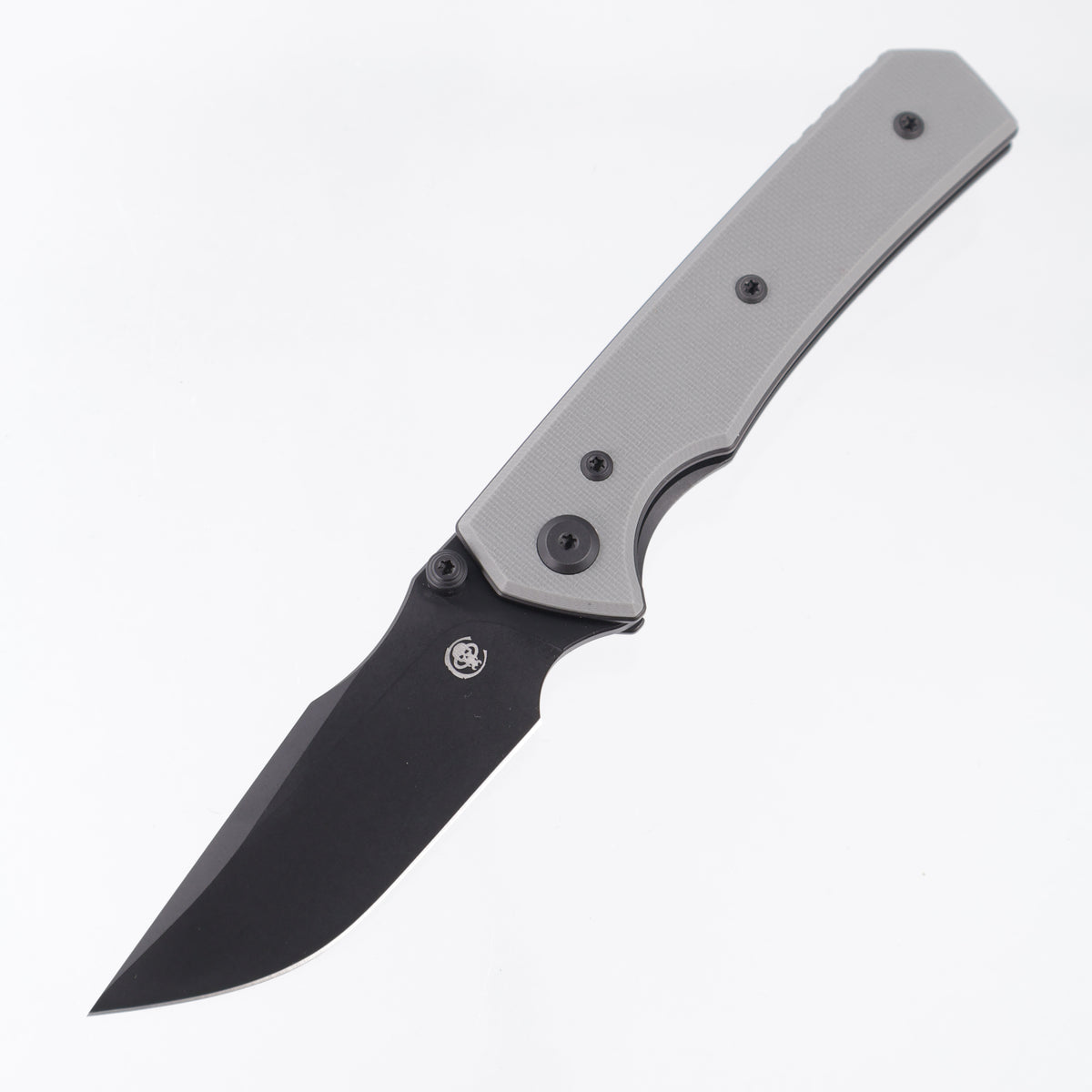 Chaves Knives x Sam Tran The Arison Street Blue Label - Charcoal Grey G10 - Black PVD Elmax