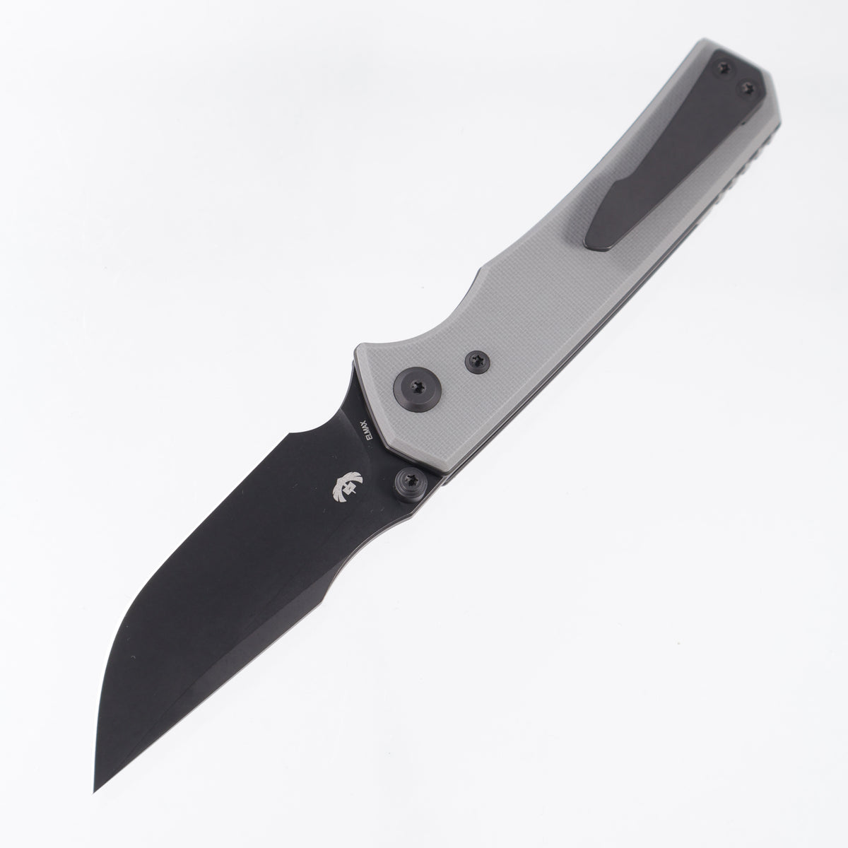 Chaves Knives x Sam Tran The Arison Street Blue Label - Charcoal Grey G10 - Black PVD Elmax