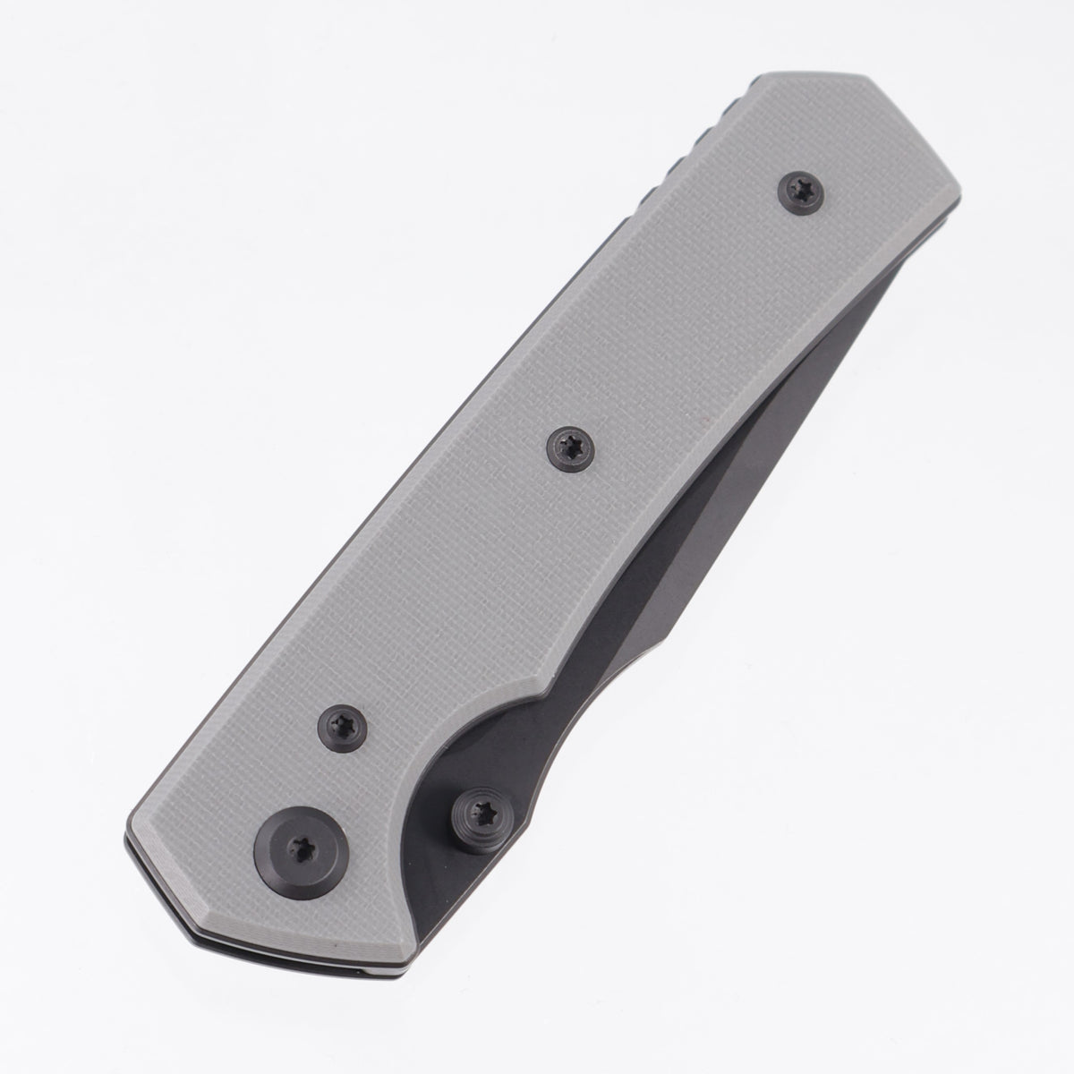 Chaves Knives x Sam Tran The Arison Street Blue Label - Charcoal Grey G10 - Black PVD Elmax