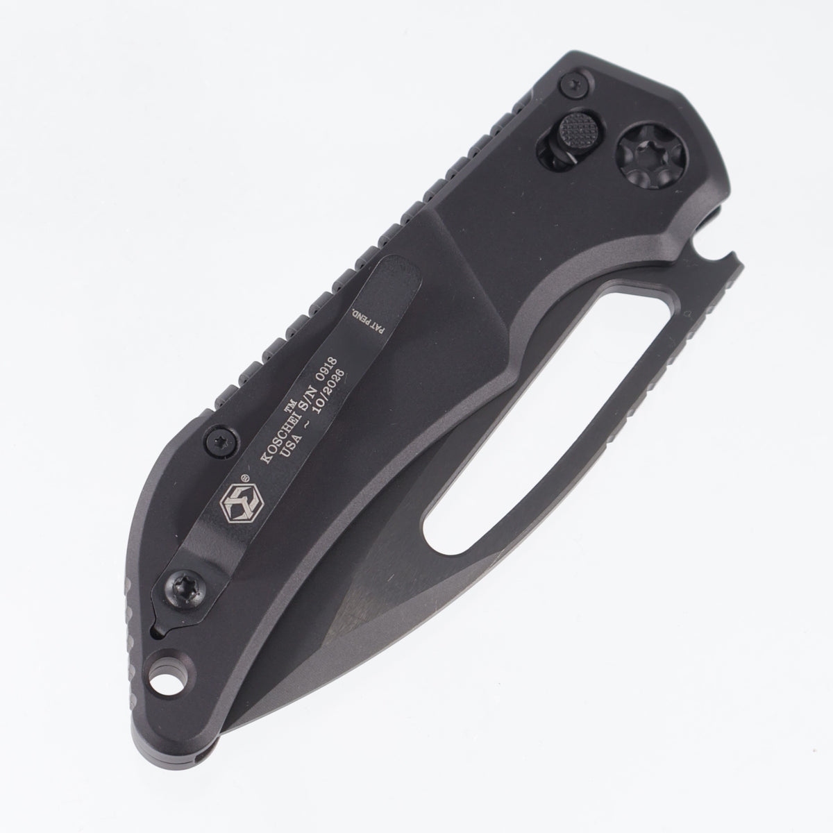 Heretic Koschei - Black Aluminum - DLC Magnacut - H061-6A-T