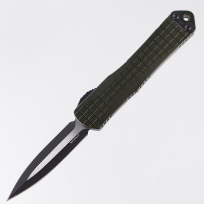 Heretic Manticore S - Green Frag Aluminum - D/E Two-Tone Magnacut - H024F-10A-GRN