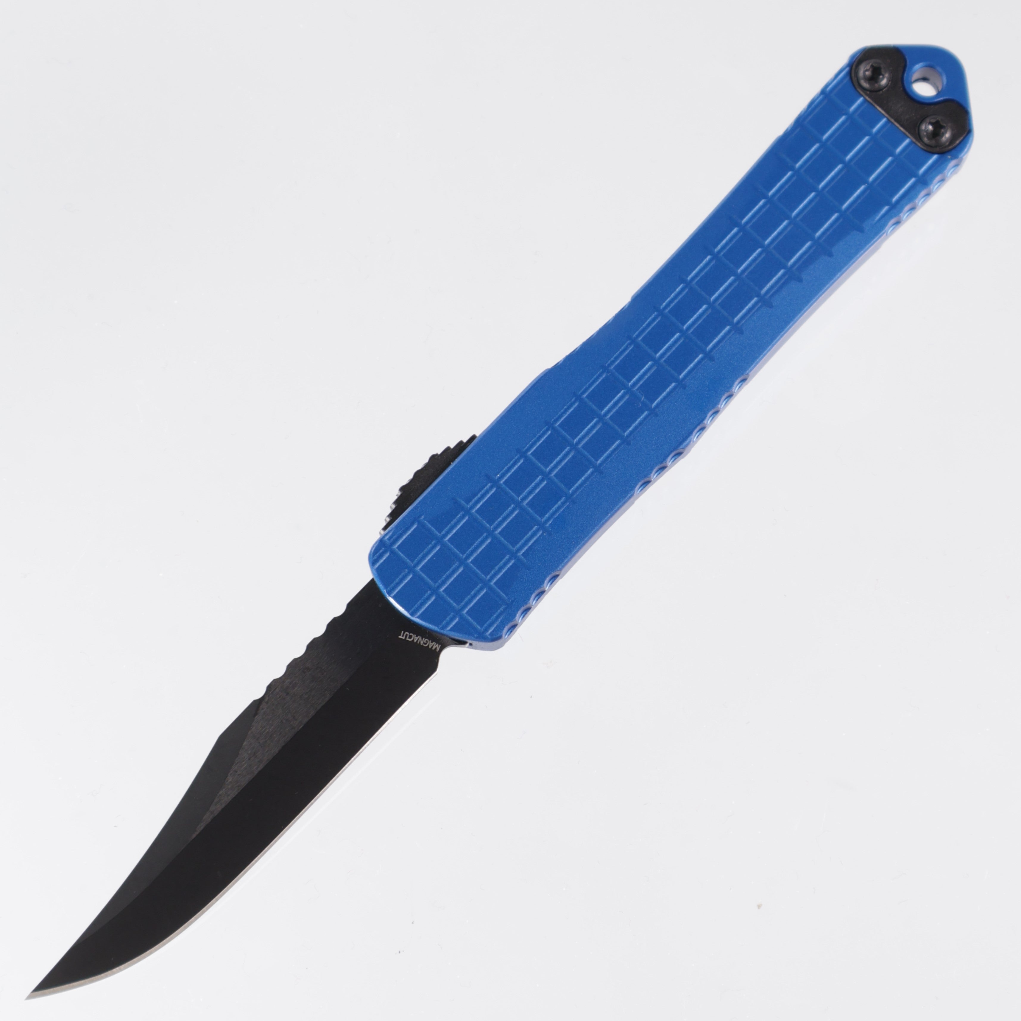 Heretic Manticore S - Blue Frag Aluminum - Bowie DLC Magnacut - H022BF-6A-BLU