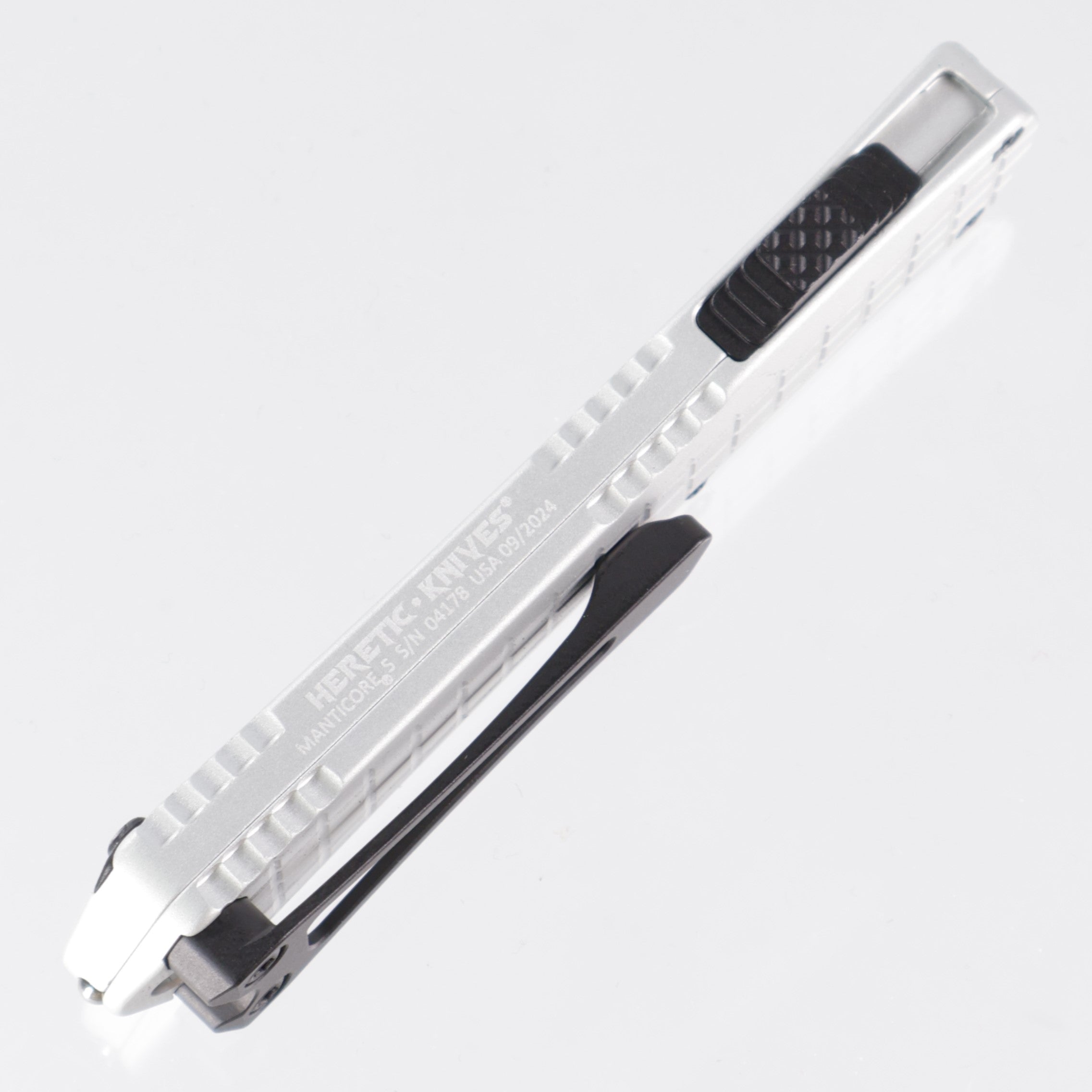 Heretic Manticore S - Natural Frag Aluminum - Bowie DLC Magnacut - H022BF-6A-NAT