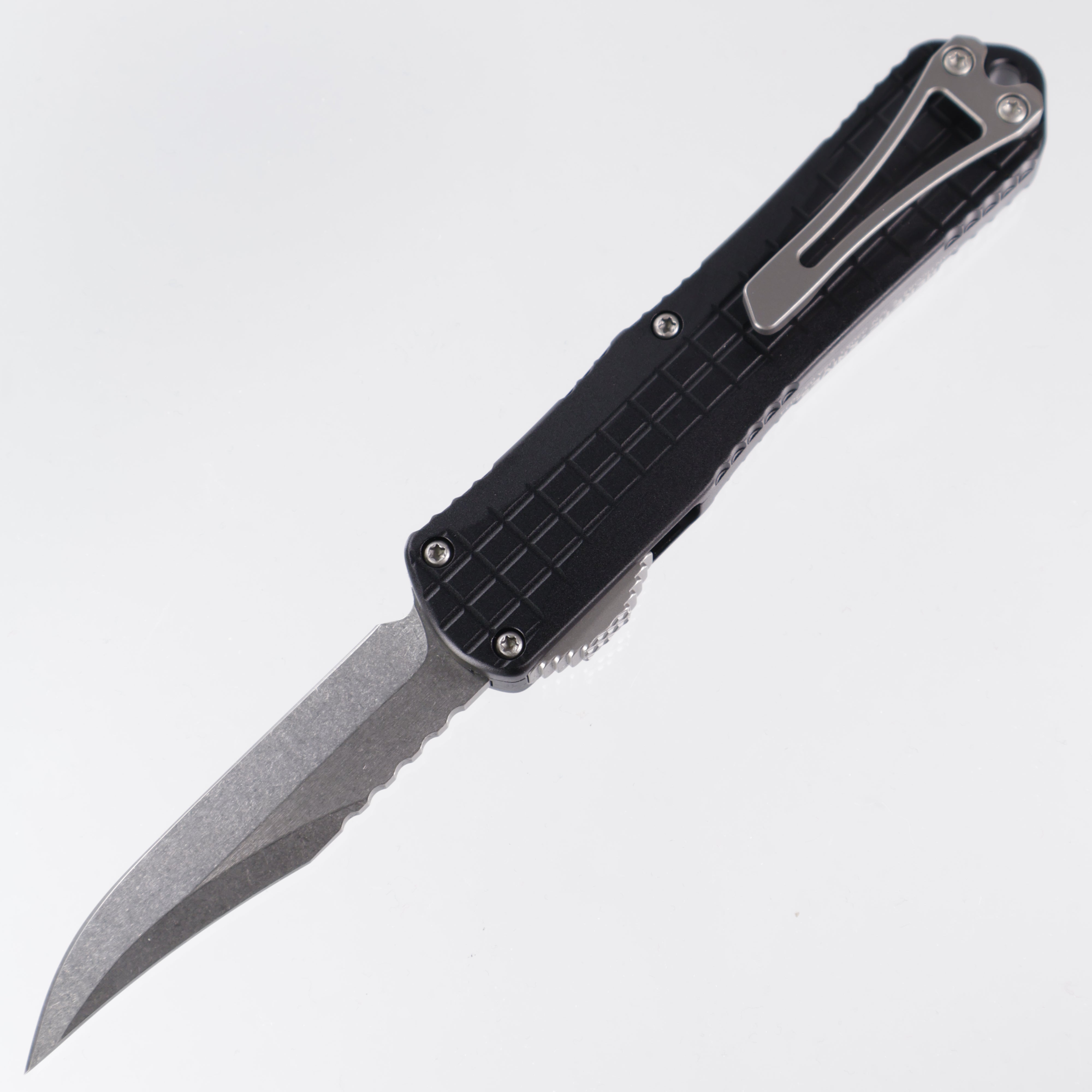 Heretic Manticore E - Bowie Magnacut - Black Frag Aluminum - H026BF-2A