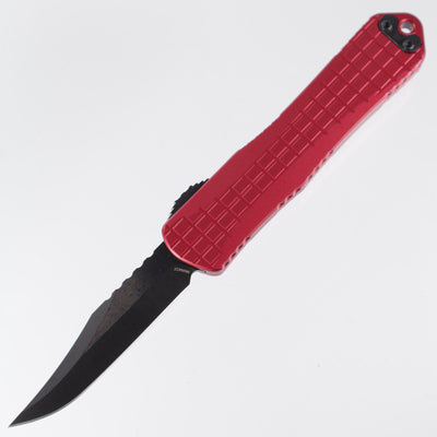 Heretic Manticore E - Red Frag Aluminum - DLC Bowie Magnacut - H026BF-6A-RED