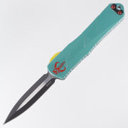 Heretic Manticore E - Bounty Hunter Double Edge - CamoCarbon & Distressed Aluminum - Two-Tone Magnacut - H028-10A-BOUNTY