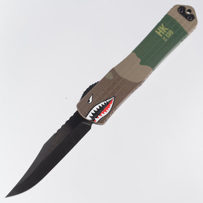 Heretic Manticore X - A-10 Edition - Cerakote Frag Aluminum - DLC Bowie Magnacut - H030BF-6A-A10