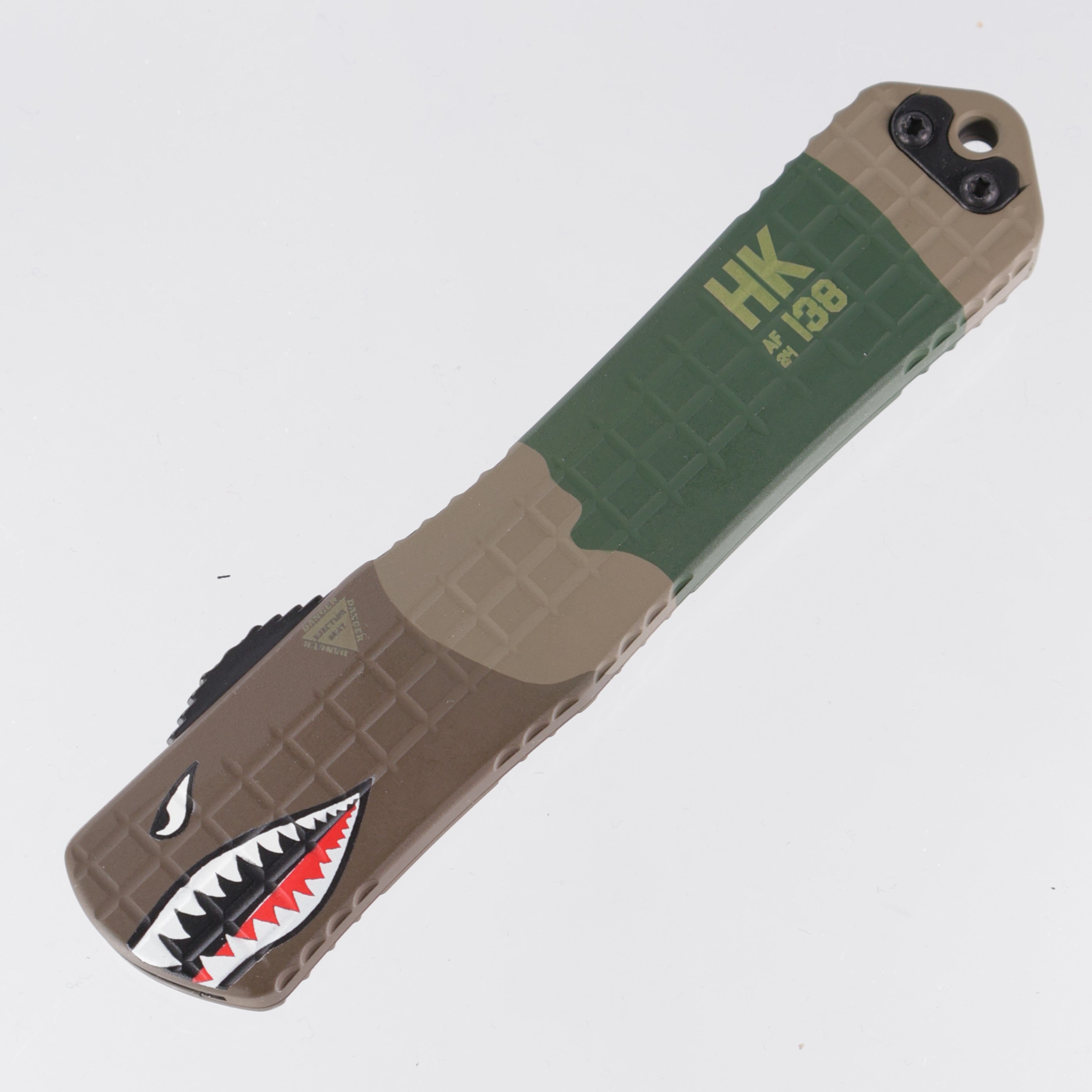 Heretic Manticore X - A-10 Edition - Cerakote Frag Aluminum - DLC Bowie Magnacut - H030BF-6A-A10