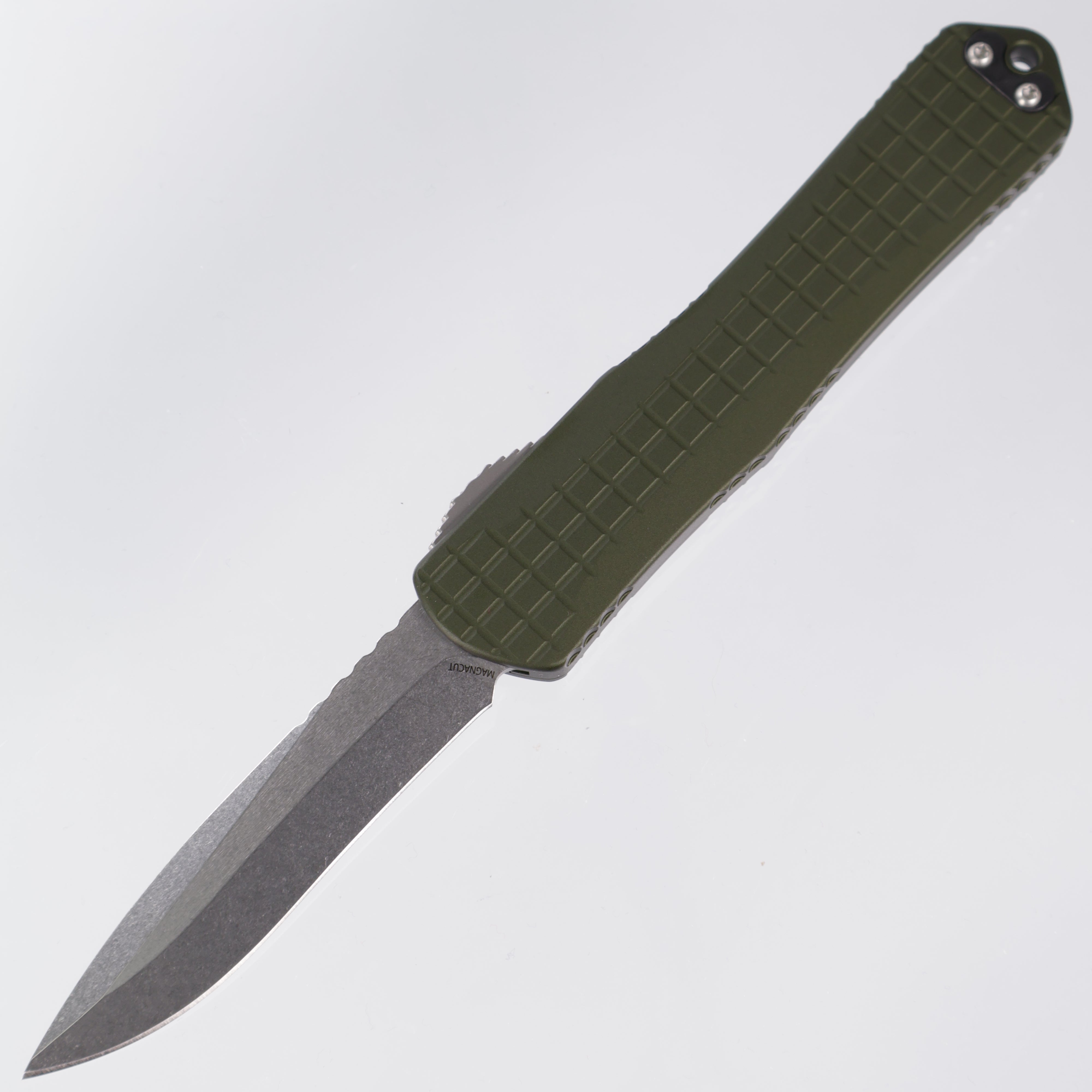 Heretic Manticore X - OD Green Frag Aluminum - Recurve Stonewash Magnacut - H033F-2A-GRN