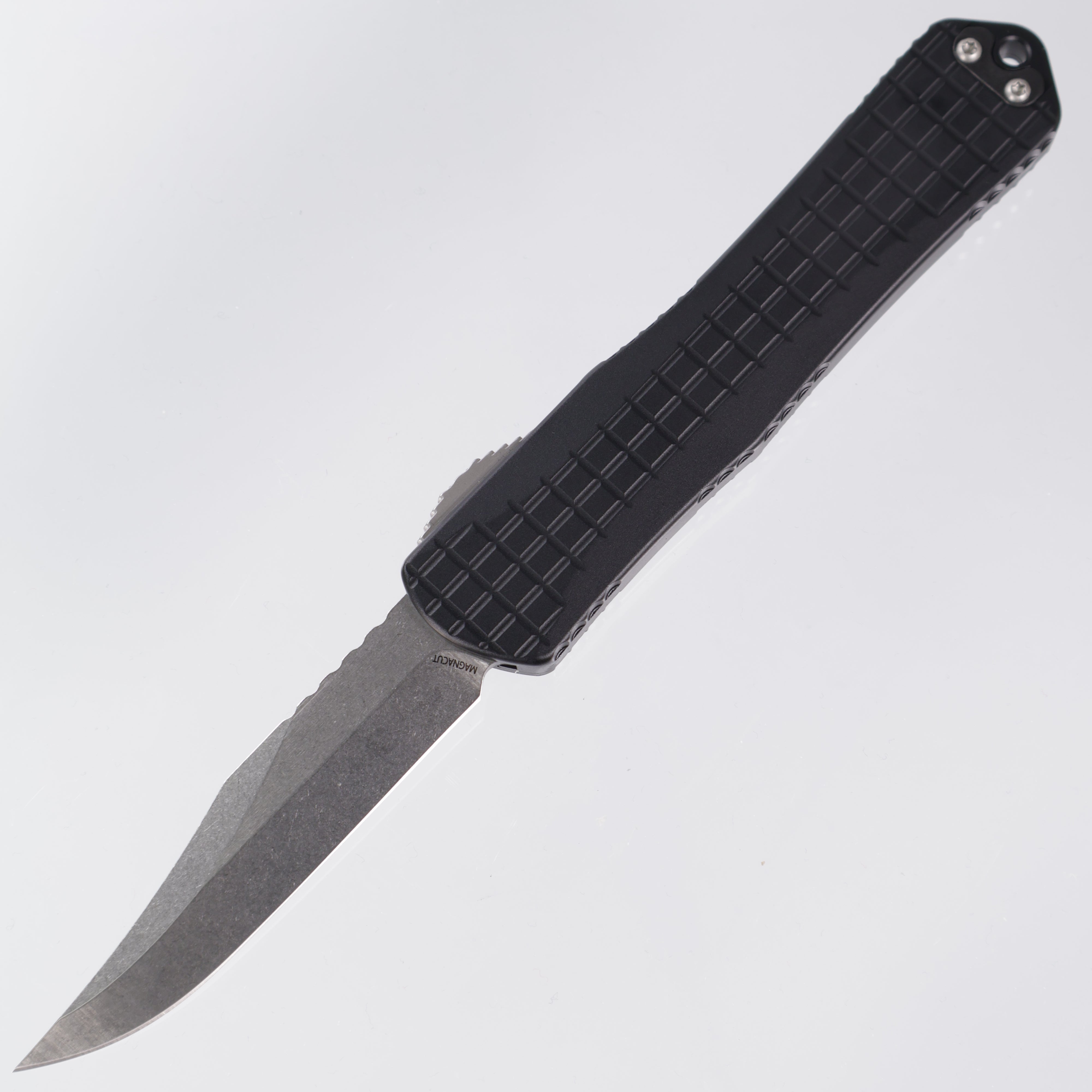 Heretic Manticore X - Black Frag Aluminum - Bowie Stonewash Magnacut - H030BF-2A