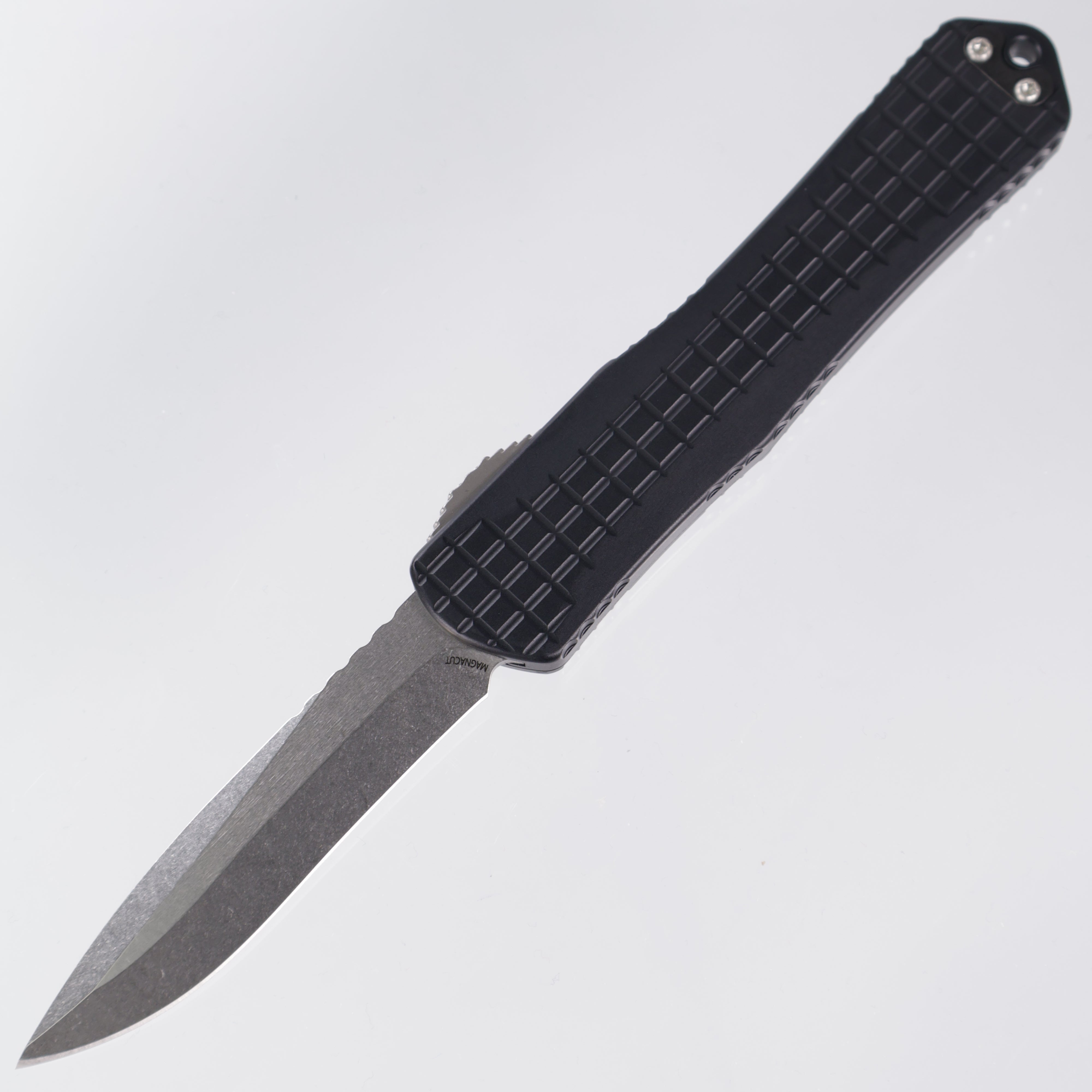 Heretic Manticore X - Black Frag Aluminum - Recurve Stonewash Magnacut - H033F-2A